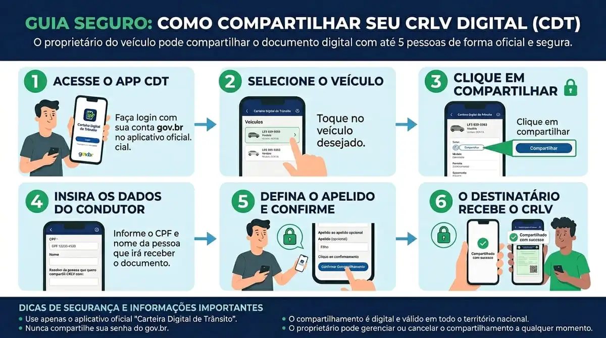 Como baixar CRLV digital de outra pessoa: Guia completo e seguro