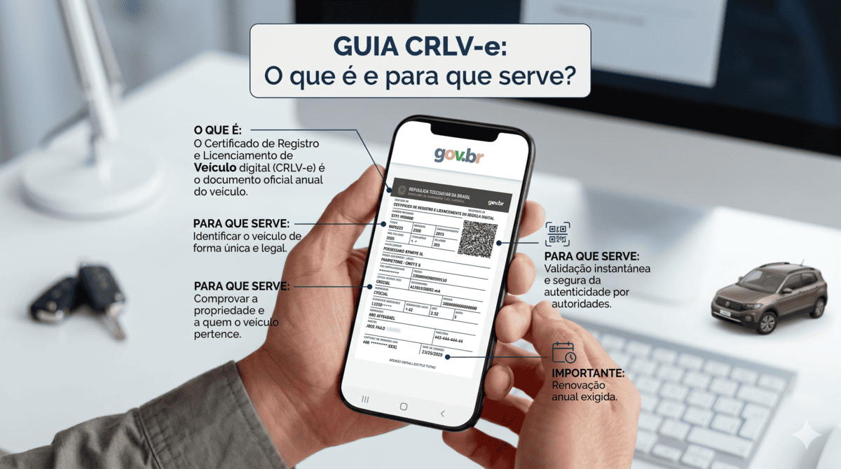 CRLV: O que é, o que significa e como acessar o documento digital